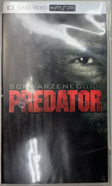 Predator UMD 2005 movie Sony PSP Disc and Case Play Station Portable
