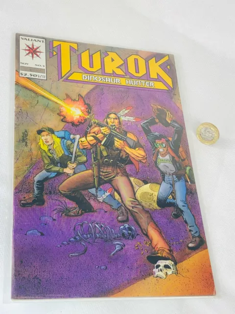 Turok Comic Official VGC No 5 Dinosaur Hunter