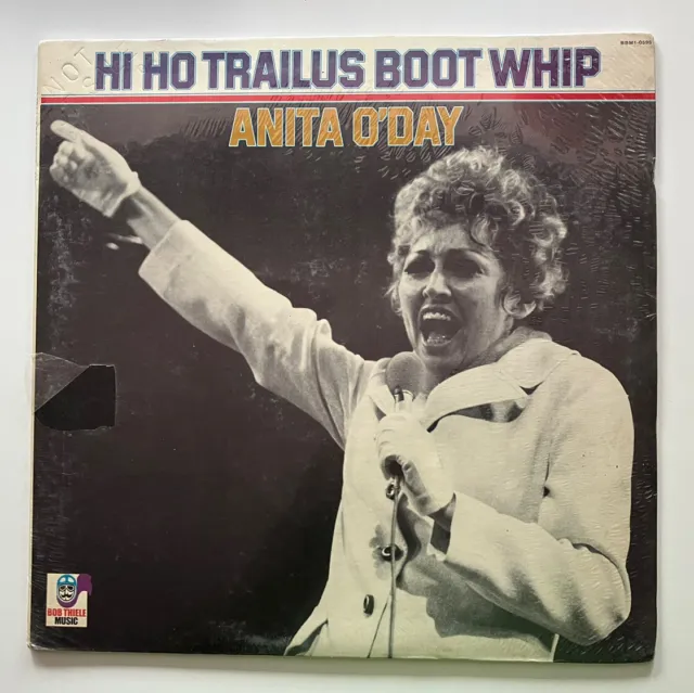 Anita O'Day LP Hi Ho Trailus Boot Whip SEALED ORIG PROMO