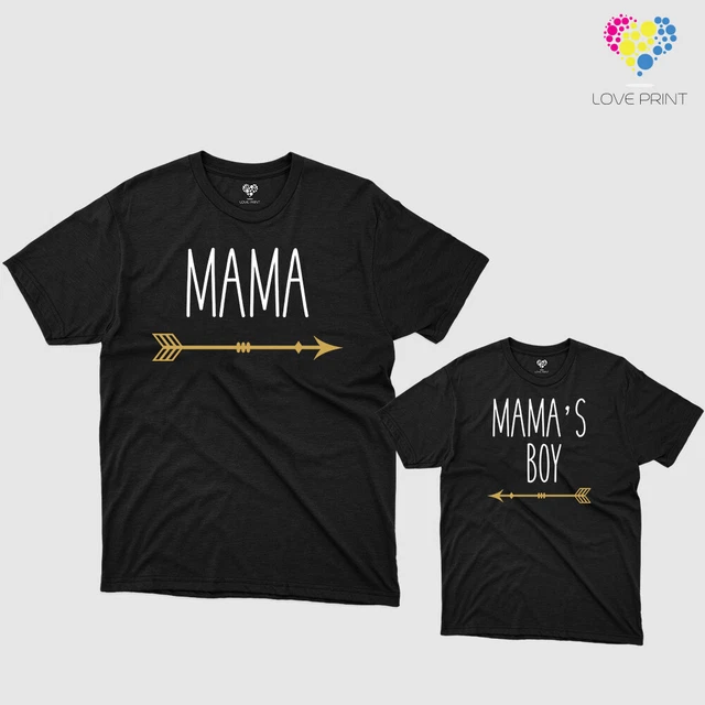 Lot De 2 T-shirts Maman Et Fille - Motif "Diva" Fête Des Mères - Noir Et Blanc - Coton - Taille Assortie - Neufs