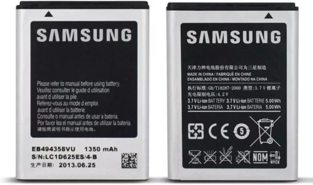 Bateria Original DESMONTAJE Para Samsung Galaxy Ace EB494358VU Envio 24Horas