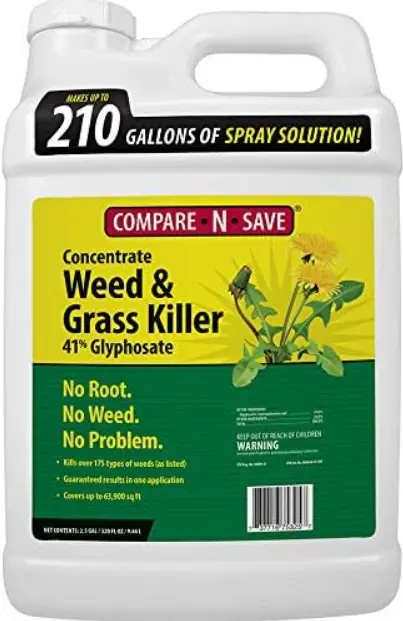 Compare-N-Save 75324 Herbicide, 16 ounce, 32 ounce, 1 gallon, 2.5 gallon white** 2