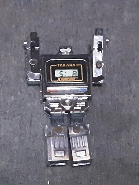 Takara Kronoform Robot Watch Vintage 1983- WORKING Takara Kronoform Robot Watch Vintage 1983- WORKING