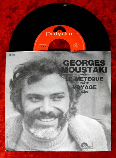 GEORGES MOUSTAKI LE METEQUE POLYDOR MP2144 Japan OBI VINYL