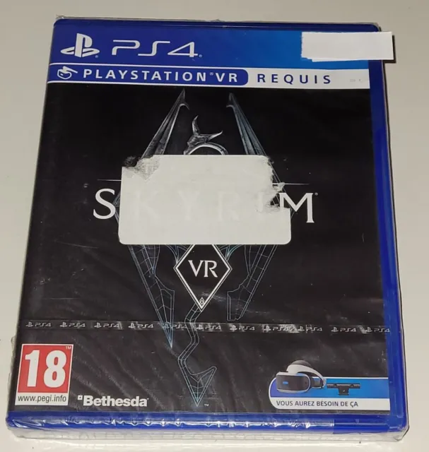 Sony PS4 - The Elder Scrolls V Skyrim VR - Neuf Sous Blister Abîmé