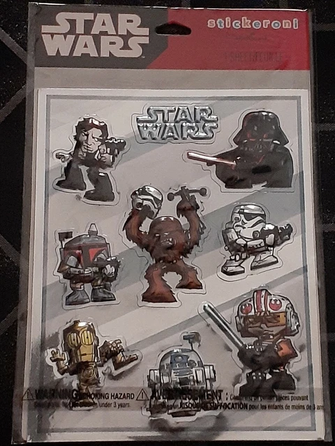 Star Wars Stickers *NEW* stickeroni Hallmark Puffy Stickers Foil Stickers MANDO