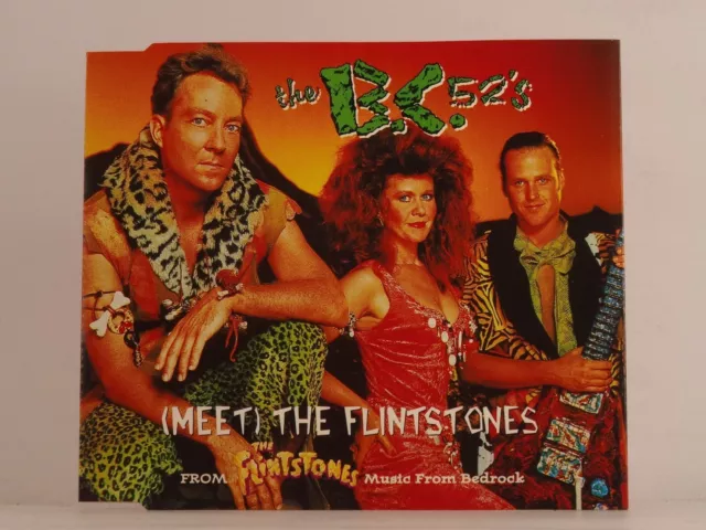 THE B.C. 52'S (MEET) THE FLINTSTONES (K86) 4 Track CD Single Picture Sleeve MCA
