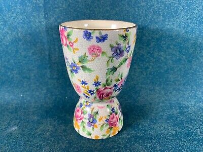 Royal Winton Old Cottage Chintz Floral Double Egg Cup