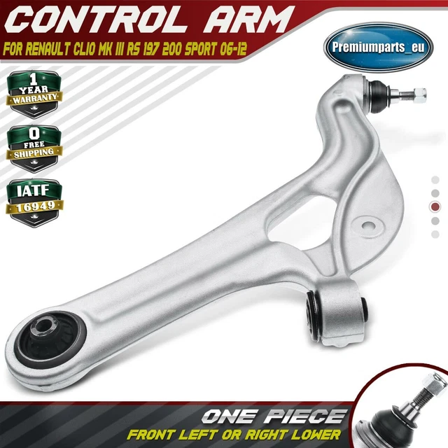 Wishbone Track Control Arm Front Lower for Renault Clio MK3 RS 197 200 Sport