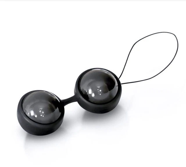 LELO BEADS NERO PALLINE SILICONE DONNA UOMO UNISEX KEGEL PAVIMENTO PELVICO 7694h