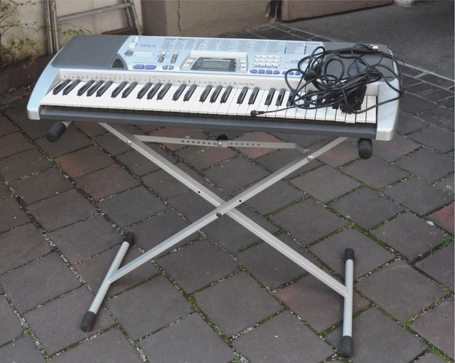 CASIO CTK496 ELECTRONIC Keyboard elektronisches DigitalPiano 100 Song