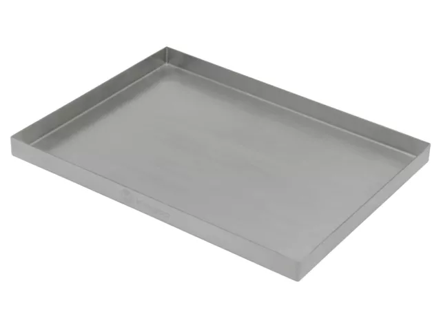 Kegco 12" x 9" Stainless Steel Surface Mount Drip Tray - No Drain 3