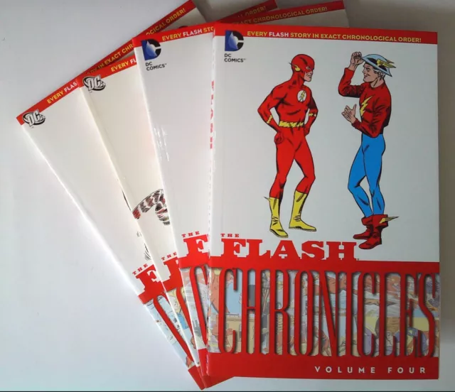 THE FLASH CHRONICLES Volume 1-4 SET - Graphic Novel