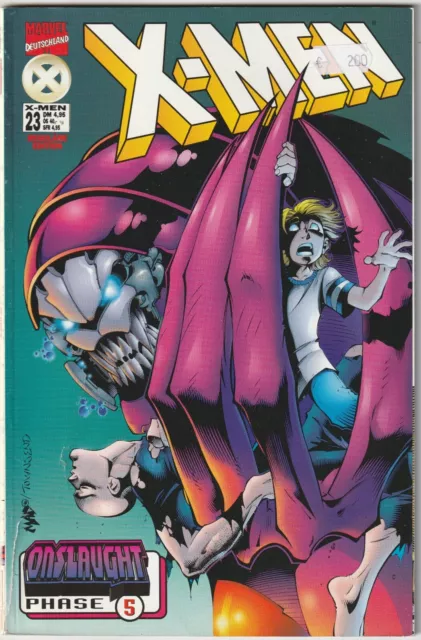 ✪ X-MEN #23 Onslaught Phase 5 Marvel Deutschland, 1998 COMICHEFT Z2 *Superhelden