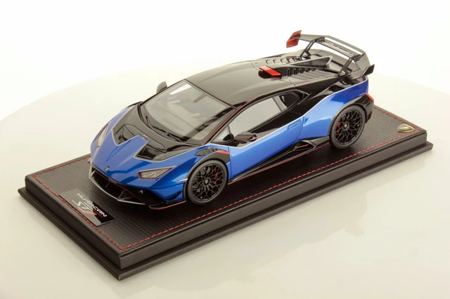 MR Collection Lamborghini Huracan Tecnica 60e Anniversaire, 1/18, Bianco, Résine, Neuve