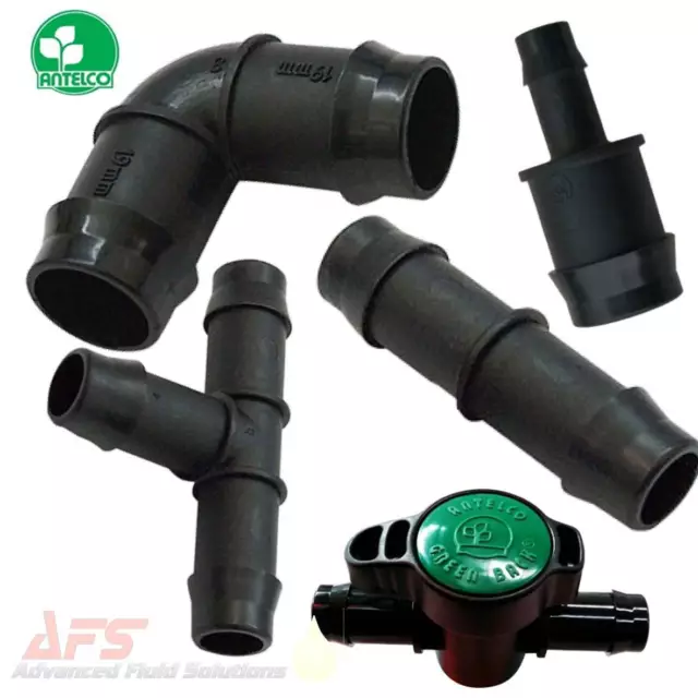 Hose Joiner/Connector/Mender/Tail - Polyprop Plastic Barbed Fittings - Silicone