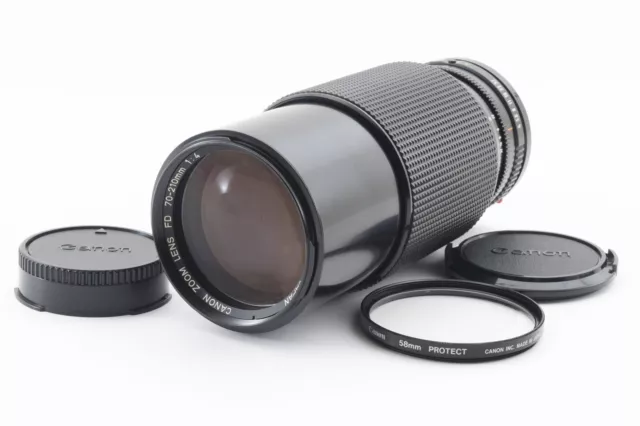 《 NEAR MINT 》 Canon New FD 70-210mm f4 zoom macro lens FD Mount From JAPAN