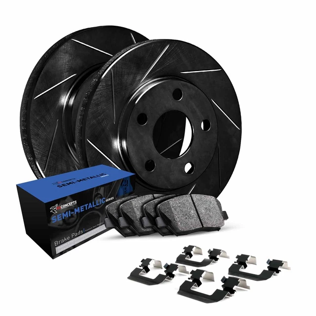 R1 Concepts Front Brakes And Rotors Kit |Front Brake Pads| Brake Rotors And