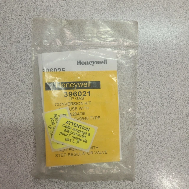 Honeywell Natural Gas to Liquid Propane Conversion Kit 396021 Honeywell Natural Gas to Liquid Propane Conversion Kit 396021