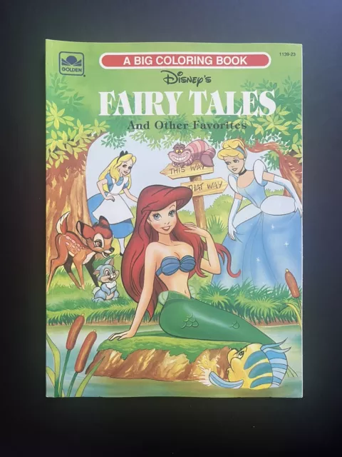 Vintage Golden A Big Coloring Book ~ Disney's Duck Tales