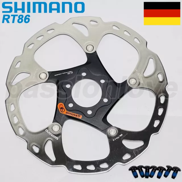 Shimano Deore XT RT86 6-Loch Bremsscheiben 160/180/203mm E-Bike Bewertet Rotor