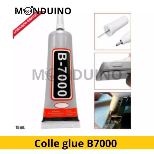 Colle glue adhésif B7000 pour écran vitre châssis