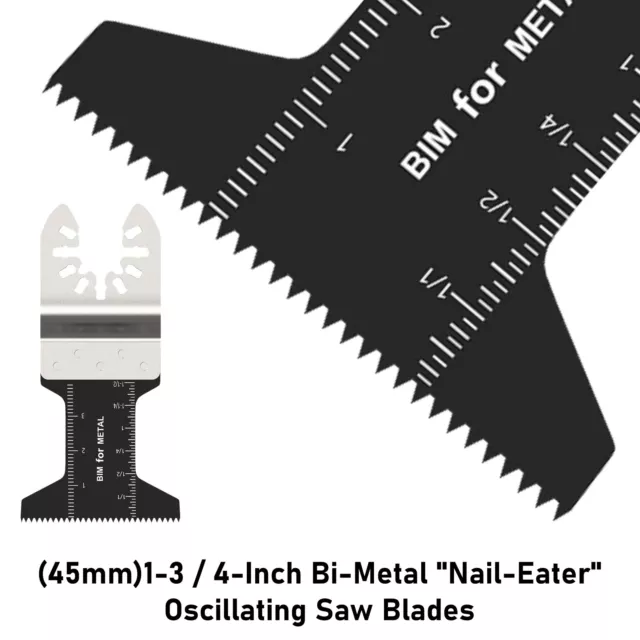 20Pcs Oscillating Multi Tool Blades Universal Saw Blade 35mm Wood Metal Cutter 2