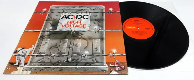 AC/DC High Voltage Vinyl LP Record Albert Productions Aussie OZ Red Label EX-