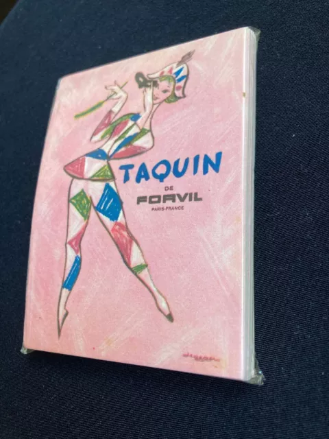 neuf et vintage anciennes cartes parfumées Taquin Forvil 2