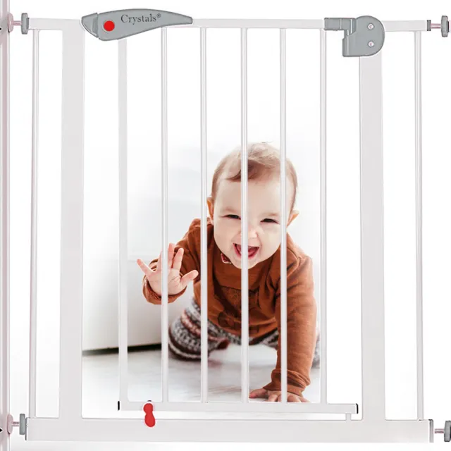 Baby Safety Gate Home Pet Dog Barrier Stair Safe Secure Doorway Guard 75 to 85cm