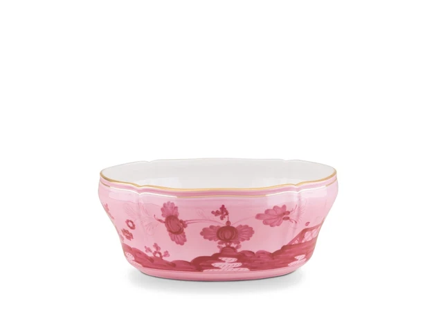 Plat Creux Richard Ginori 'Oriente Italiano' Pourpre - Porcelaine 24 Cm - Neuf