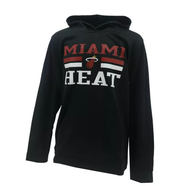 Miami Heat Official NBA Athletic Kids Youth Size Hooded Sweatshirt New With Tags