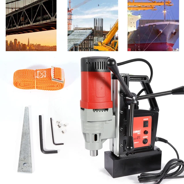 OB-23 Perceuse Magnétique Magnetic drill 1400w Perçage Magnétique Colonne Perceu