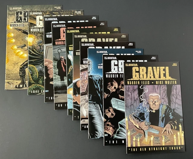 Gravel #0-9, Avatar Comics, (10 Issue Lot) 2007