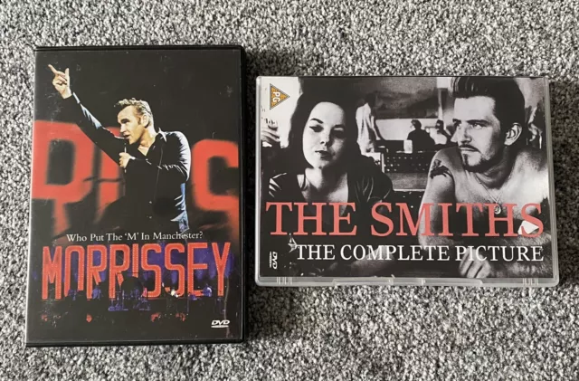 THE SMITHS / MORRISSEY DVDS x 2