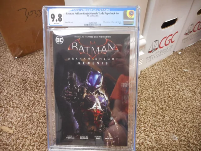 Batman Arkham Knight Genesis Trade Paperback nn 1 Graphic Novel cgc 9.8 DC 2016
