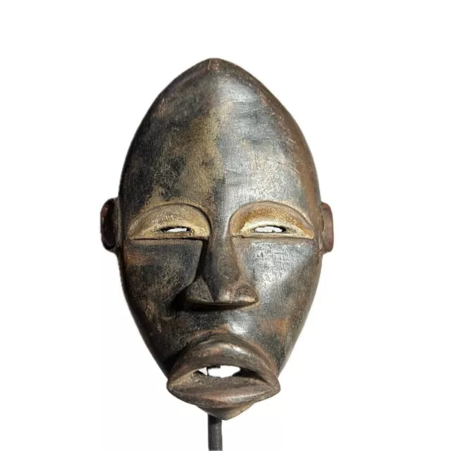 African mask from the Dan tribe of Coast and Liberia Wood Hand Carved Wall -652