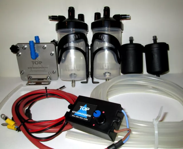 Hydrogen generator store for cars