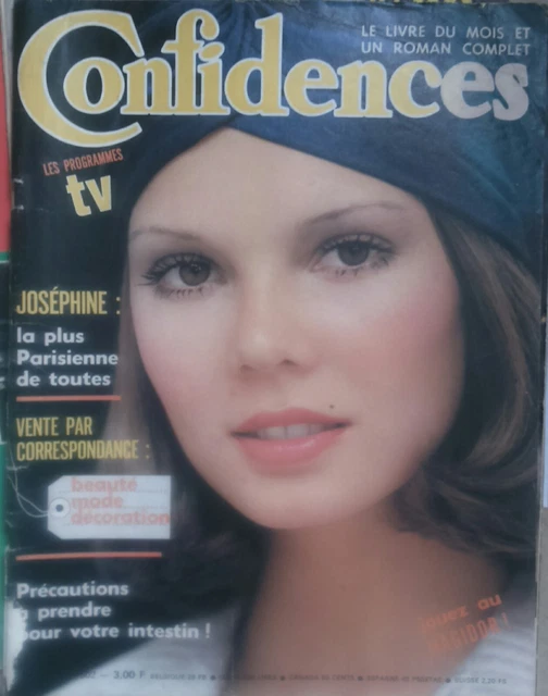 Confidences magazine Joséphine Baker Ringo