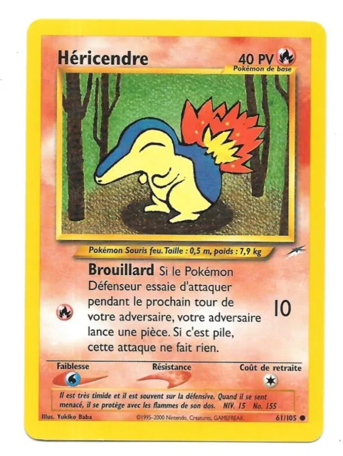 Carte Pokémon Héricendre 61/105 - Neo Destiny Wizards (vf)