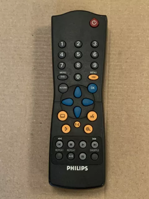 Control Remoto Philips 2550/01 Dvd751, Dvd751At, Dvd751At22 Dvd751At98 Dvd950