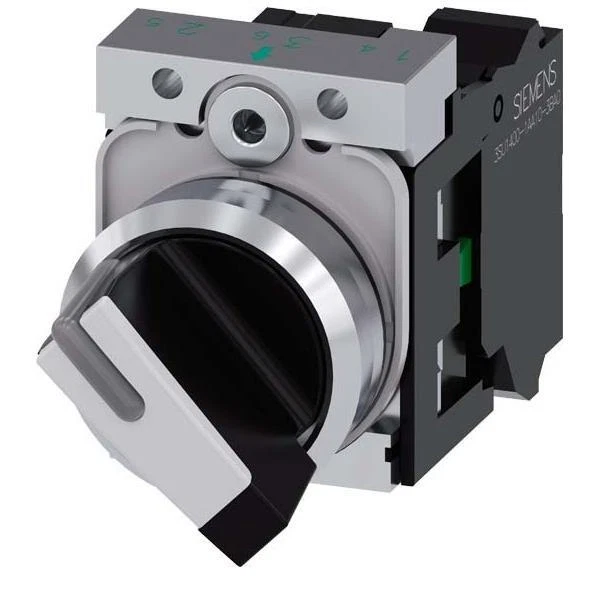 Siemens Dig.Industr. Knebelschalter 3SU1150-2BF60-3BA0 IP67/IP69K Knebelschalter