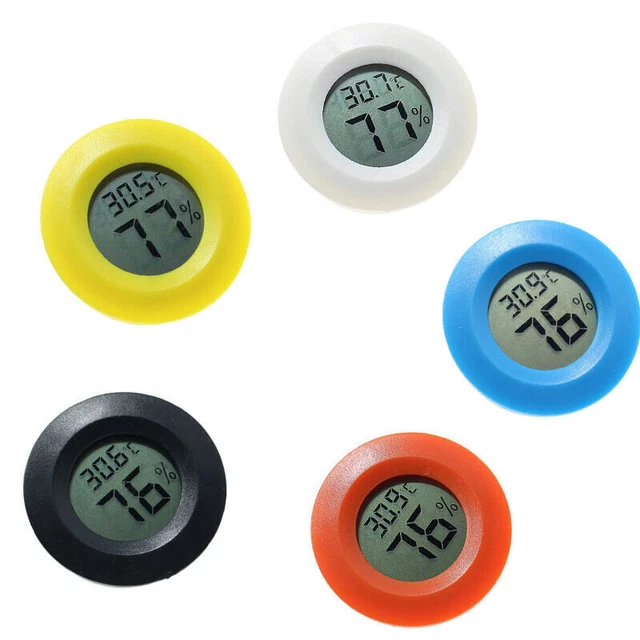 Hygrometer Humidity LCD Meter Indoor Room Temperature Mini Digital Thermometer