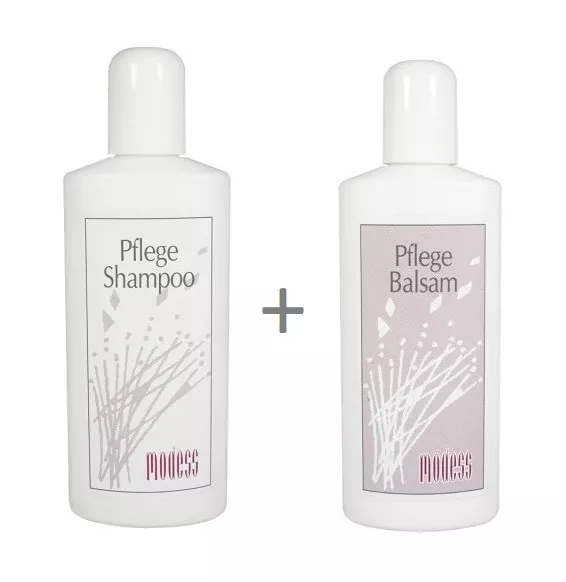 Perücken Pflegeset Modess Shampoo + Balsam für Kunsthaar & Echthaar Perücken
