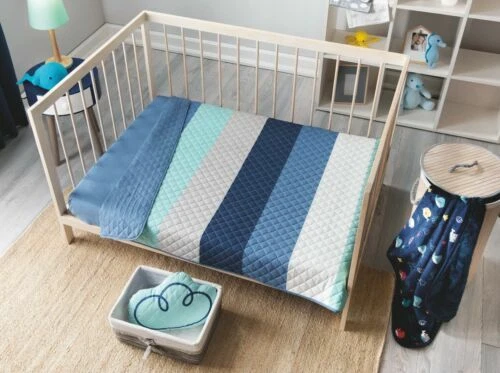 New Boy Baby Sea Nursery Crib Bedding Set 4 Pieces New Boy Baby Sea Nursery Crib Bedding Set 4 Pieces