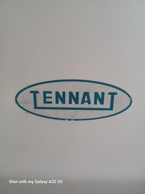 Tennant 355 LPG 60" large area floor sweeper with low hours and FREE shipping!