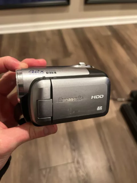 Panasonic SDR-H40P Digital Video Camcorder 40GB HDD 42x Zoom Tested Working!