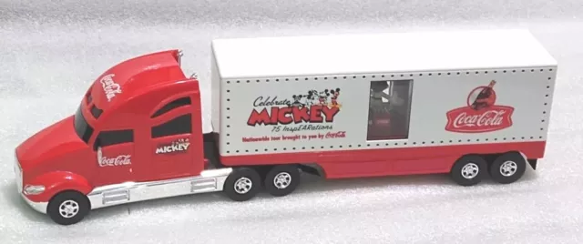 Coca Cola Celebrate Mickey 2004 Tour Carrier Working Lights Includes Mickey