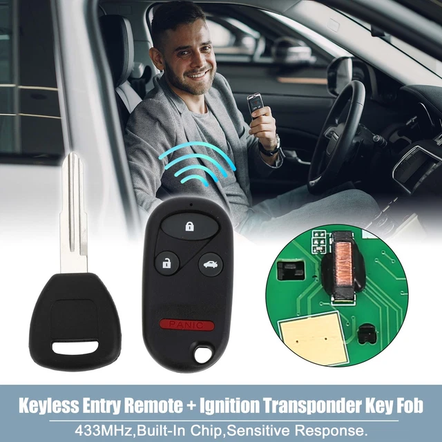 PK3 Chipped Uncut Ignition Key Entry Remote Fob Control Single For Chevrolet