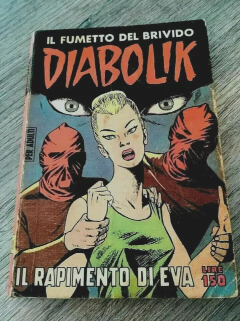 Diabolik Prima Serie N.21  "Il Rapimento Di Eva".